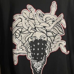 😄Crooks & Castles Tshirt gamster thug life medium